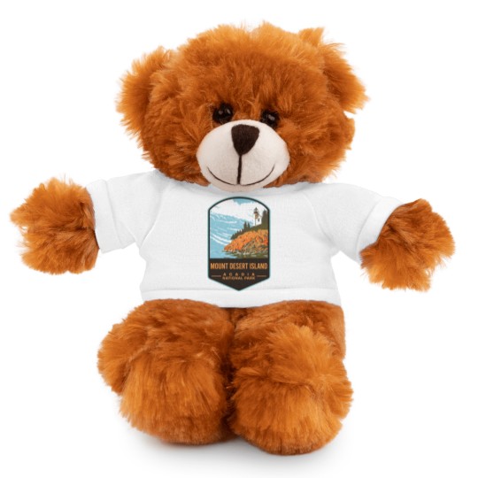 Discover Mount Desert Island Acadia National Park Stuffed Animals With Tee