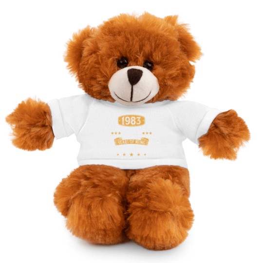 Discover Made In 1983 40 Years Old Gifts 40th Birthday Stuffed Animals With Tee