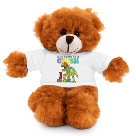 Discover I'm Ready To Crush 1St Grade Dinosaur Back To Scho Stuffed Animals With Tee