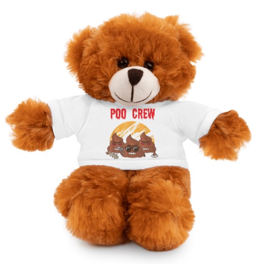 Discover Poop Poo Pile Funny Friends Colleagues Poo Crew Stuffed Animals With Tee Stuffed Animals With Tee