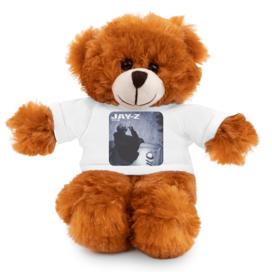 Discover Jay Z Album Cover Graphic Stuffed Animals With Tee Stuffed Animals With Tee