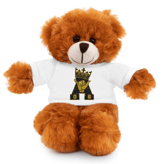 Discover Alpha Fraternity Phi Men'S Alpha Frat 1906 Black G Stuffed Animals With Tee