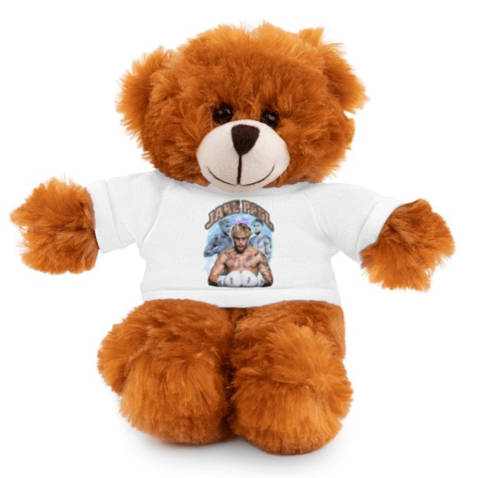 Discover Vintage Jake Paul Stuffed Animals With Tee Boxing Player Stuffed Animals With Tee, Gift for Boxing Player Fan Stuffed Animals With Tee
