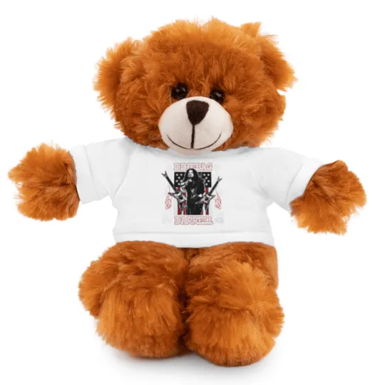 Discover Dimebag Darrell Mayhem Skull Band Stuffed Animals With Tee