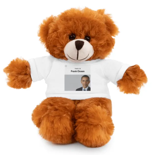 Discover This is Frank Ocean Meme Stuffed Animals With Tee | unisex Heavy Stuffed Animals With Tee