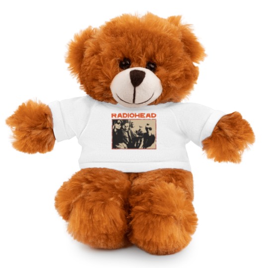 Discover Radiohead Cotton New Vintage Band Stuffed Animals With Tee
