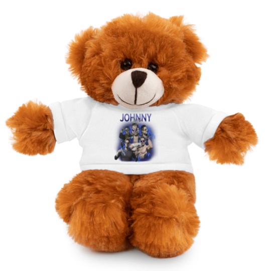 Discover Johnny Cage Mortal Kombat 1 90s Stuffed Animals With Tee, Bootleg Movie Fighting Games Vintage Y2K Stuffed Animals With Tee