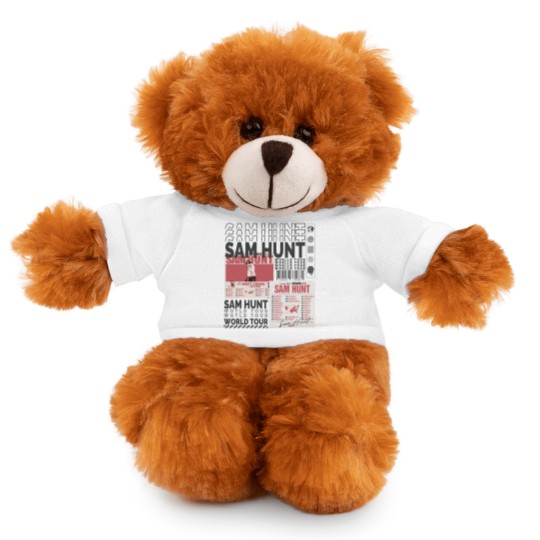 Discover Sam Hunt Music Stuffed Animals With Tee 90s Y2K Merch Vintage Stuffed Animals With Tee