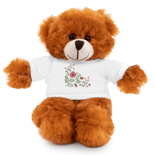 Discover Floral #030 - Floral - Stuffed Animals With Tee