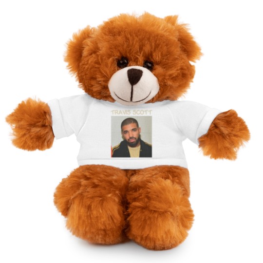 Discover Travis Drake | Rapper Funny Meme Stuffed Animals With Tee Oddly Specific