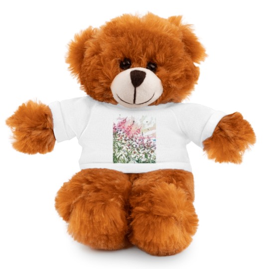 Discover Wildflowers Watercolor T- Stuffed Animals With Tee Wildflowers T- Stuffed Animals With Tee Stuffed Animals With Tee