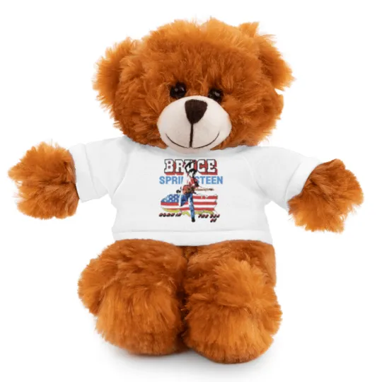 Discover Bruce Springsteen Bon In The Usa Stuffed Animals With Tee, Vintage Bruce Springsteen Concert S-5Xl