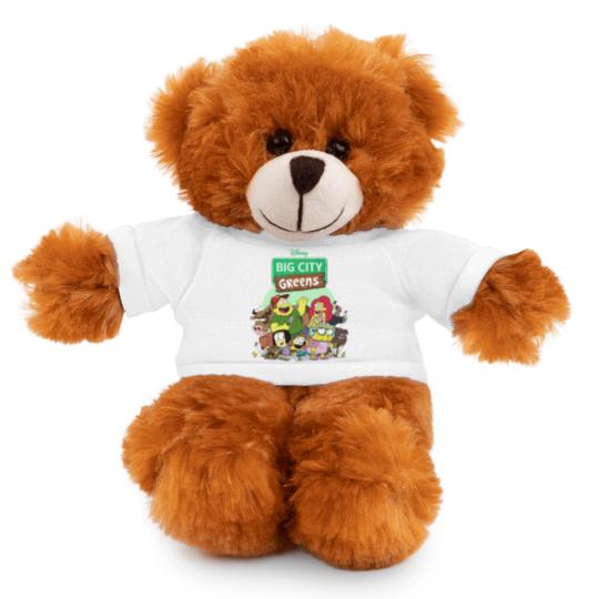 Discover Big City Greens Stuffed Animals With Tee Big City Greens Family Stuffed Animals With Tee Cricket Green Tilly Green Bill Green Stuffed Animals With Tee