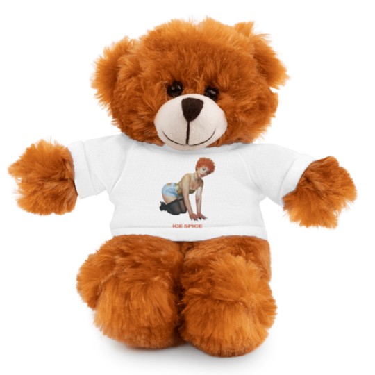 Discover Ice Spice Retro Stuffed Animals With Tee, Ice Spice Stuffed Animals With Tee, Ice Spice Merch