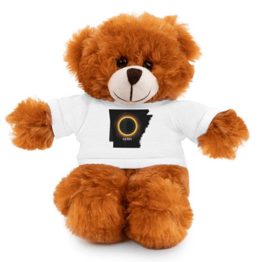 Discover arkansas solar eclipse 2024 t Stuffed Animals With Tee