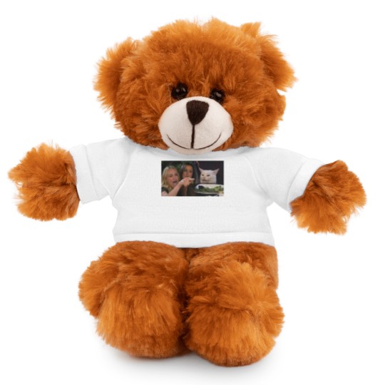 Discover Woman Yelling at a Cat - Meme - Stuffed Animals With Tee