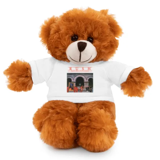 Discover Moving Pictures - Rush Stuffed Animals With Tee