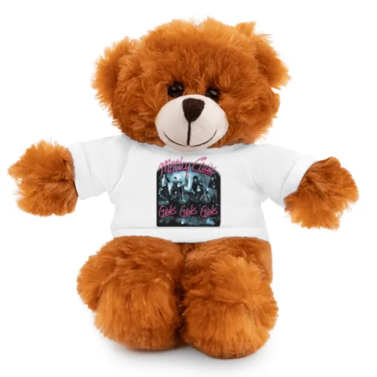 Discover Motley Crue Girls Girls Girls Black Stuffed Animals With Tee