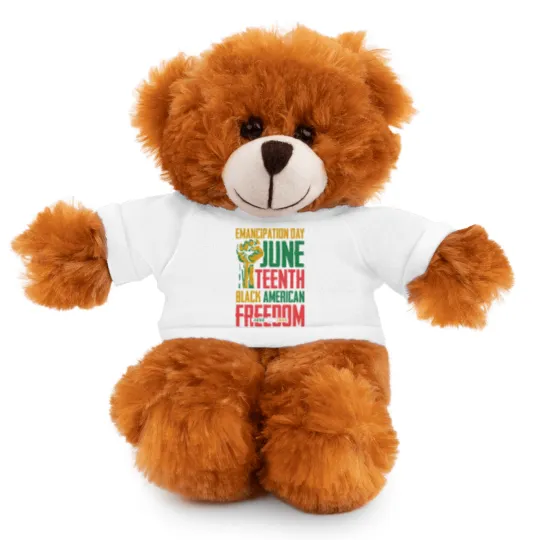 Discover Juneteenth Stuffed Animals With Tee Women Juneteenth