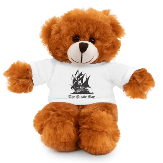 Discover The Pirate Bay Stuffed Animals With Tee