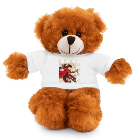 Discover Levi Ackerman - Captain Levi - Stuffed Animals With Tee