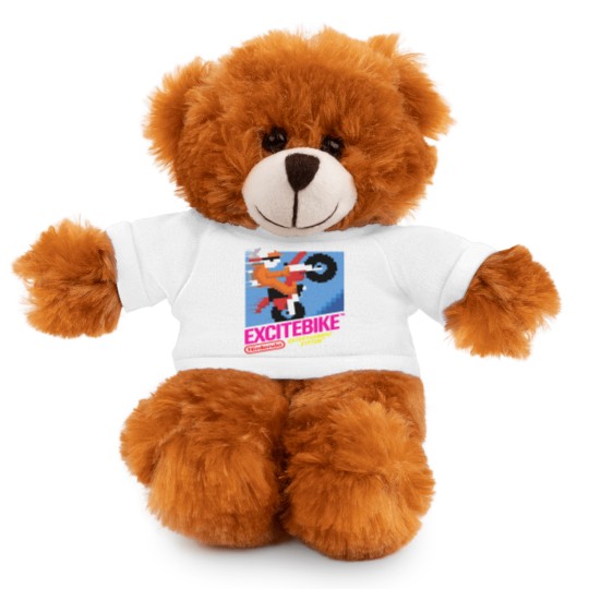 Discover NES Excitebike Transparent Stuffed Animals With Tee