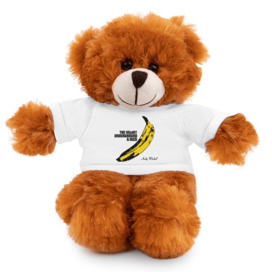 Discover The Velvet Underground _amp_ Nico, LARGE Print Stuffed Animals With Tee
