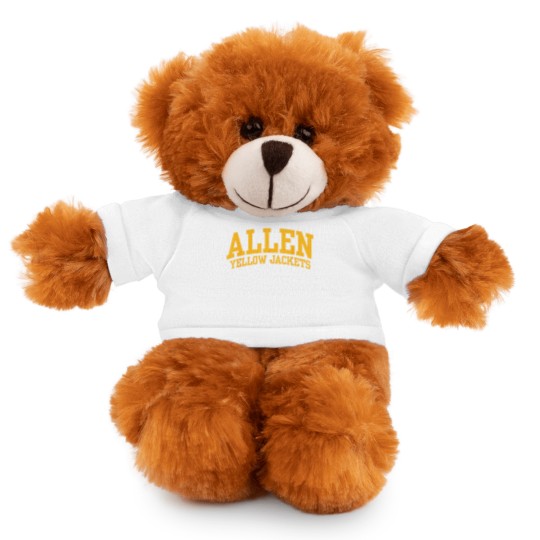Discover Allen University Yellow Jackets 01 Stuffed Animals With Tee