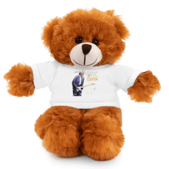 Discover Eric Clapton 2024 tour Music Black Stuffed Animals With Tee Great Gift