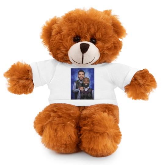 Discover Jayson Tatum and Jaylen Brown "Step Brothers" Portrait Stuffed Animals With Tee