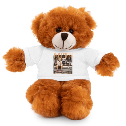 Discover Mom Vibes Thug Life  Stuffed Animals With Tee, Vintage 90s Mom Vibes Stuffed Animals With Tee, 90s Mom Vibes Stuffed Animals With Tee
