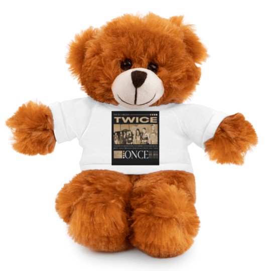 Discover Vintage Twice Stuffed Animals With Tee, Twice Unisex Kpop Stuffed Animals With Tee