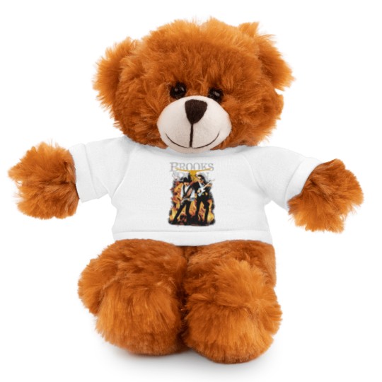 Discover Brooks And Dunn Stuffed Animals With Tee, Vintage Country Concert Unisex Stuffed Animals With Tee