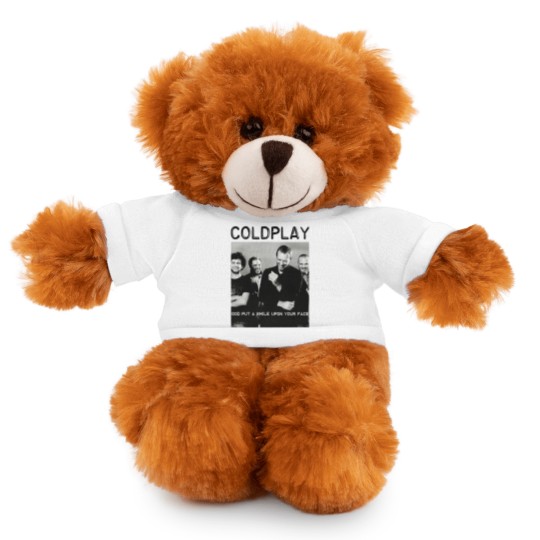 Discover Coldplay World Tour 2025 Stuffed Animals With Tee, Gift Stuffed Animals With Tee For Coldplay Fans