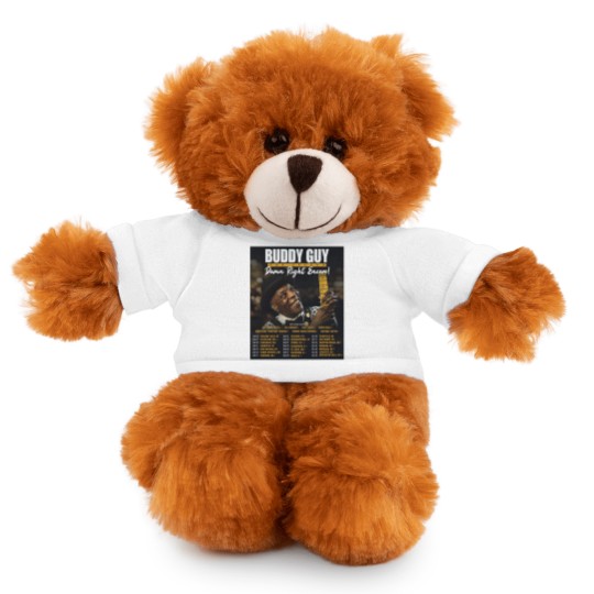 Discover Buddy Guy 2025 The Damn Right Encore Tour Dates Stuffed Animals With Tee