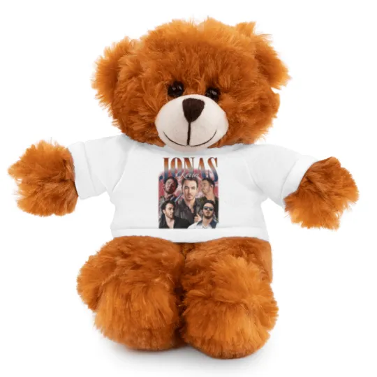 Discover Kevin Jonas Stuffed Animals With Tee, Vintage 90s Kevin Jonas Stuffed Animals With Tee, Kevin Jonas