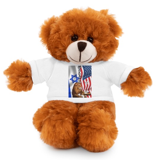 Discover American Israel Israeli Flag, Lion Of Judah American Israeli Flag Stuffed Animals With Tee