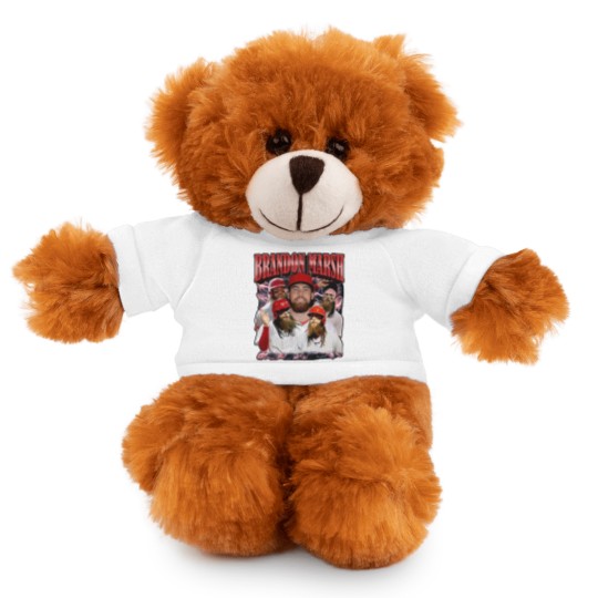 Discover Bran!don Marsh Stuffed Animals With Tee, Brandon Baseball Player Marsh Stuffed Animals With Tee