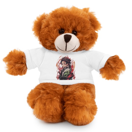 Discover Anime Stuffed Animals With Tee, Tanjirou Stuffed Animals With Tee, Anime Lovers Stuffed Animals With Tee