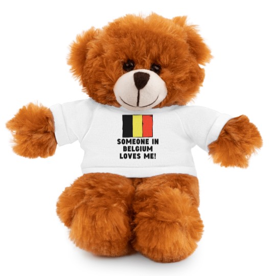 Discover Someone In Belgium Loves Me! Stuffed Animals With Tee