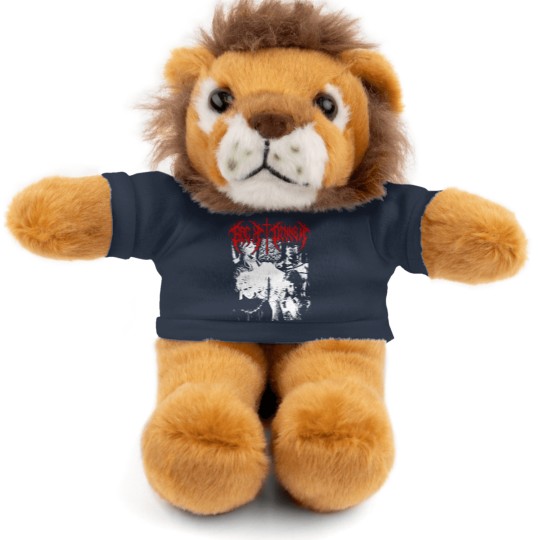 Discover Girl Dinner Black Metal Vintage Stuffed Animals With Tee