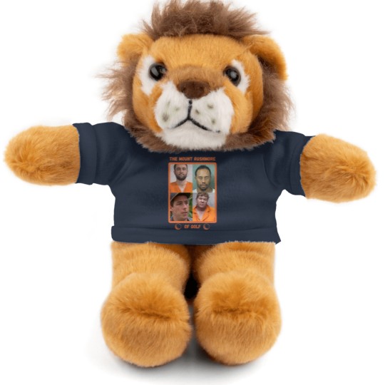 Discover Mount Rushmore of Golf Stuffed Animals With Tee, Funny Golf Stuffed Animals With Tee, Tiger Stuffed Animals With Tee, Free Scottie