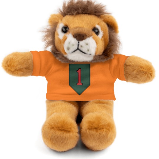 Discover "The Big Red One" 1st Infantry Division Insignia - Big Red One - Stuffed Animals With Tee