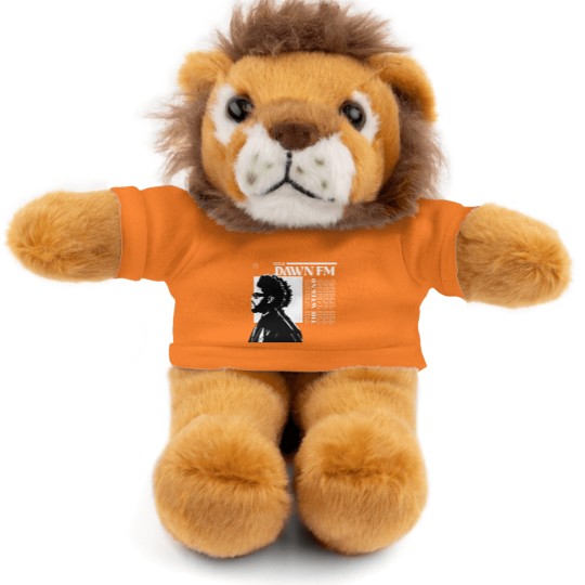 Discover Weeknds Stuffed Animals With Tee / Dawn Fm Custom Album Cover Stuffed Animals With Tee