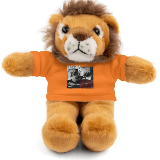 Discover PANERA Vulgar Display Of FLOUR Metal Band Parody Spoof Mayhem Skull Stuffed Animals With Tee
