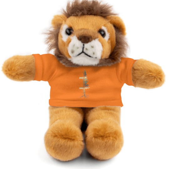 Discover Vintage Pine Snowboard Snowboarding Gift Stuffed Animals With Tee