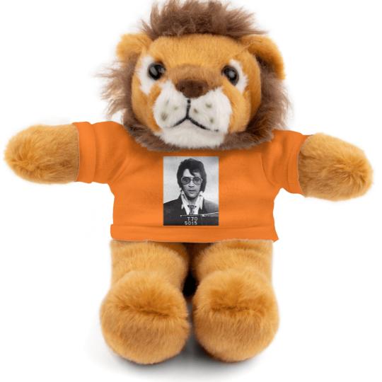 Discover Elvis Presley mugshot - Elvis Presley - Stuffed Animals With Tee