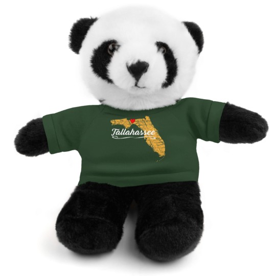 Discover City of Tallahassee Florida | Vacation Souvenir - Graphic Stuffed Animals With Tee