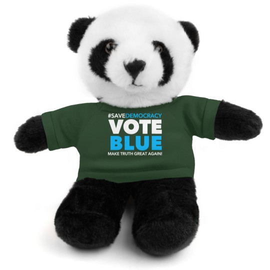 Discover Save Democracy - Vote Blue - Make Truth Great Agai Stuffed Animals With Tee