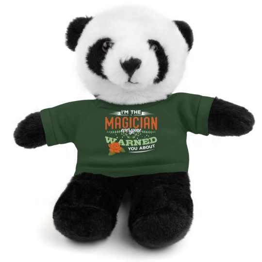 Discover Magicians Magic Magician Wizard Sorcery Trick Gift Stuffed Animals With Tee